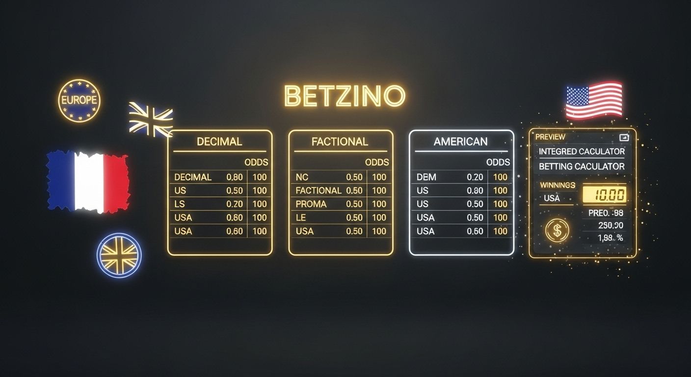 Formats de cotes over under betting